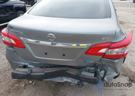 2014 Nissan Sentra Sv из США, поврежденный, VIN 3N1AB7AP3EY234555